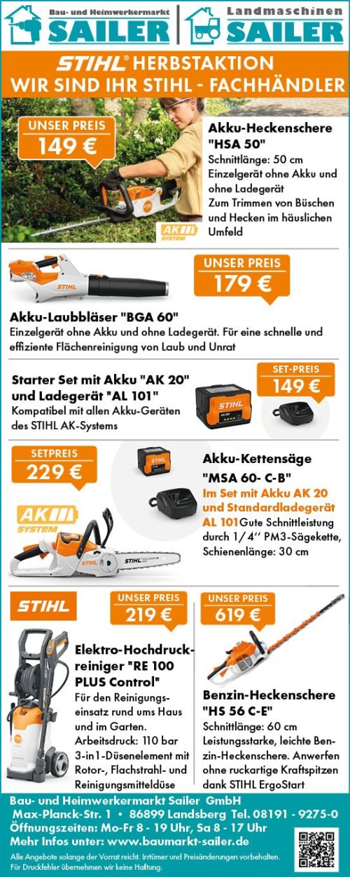 250915_Sailer_Anzeige_Stihl_Extra_Titel